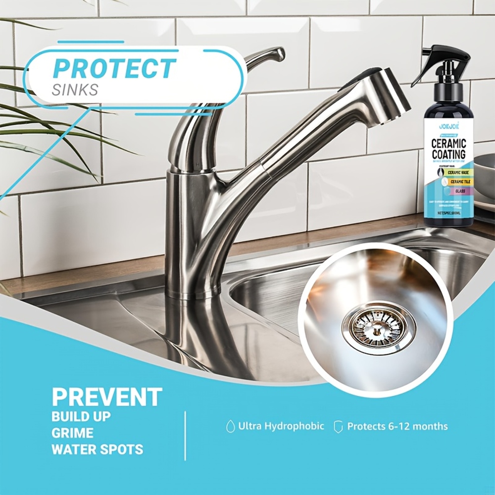 Kitchen Appliances Bath - Kit de spray de revestimento cerâmico
