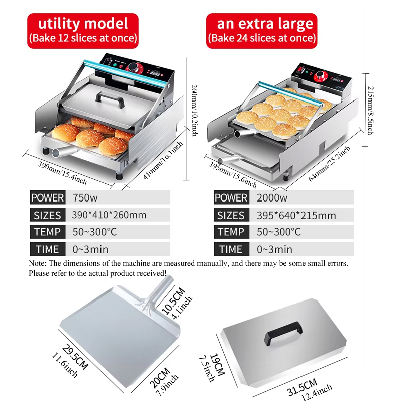 Tostador Elétrico Comercial PB - Bread Maker Machine avaliação e preço