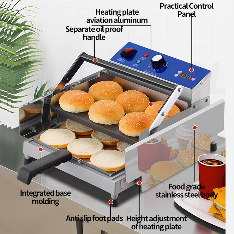 Tostador Elétrico Comercial PB - Bread Maker Machine avaliação e preço