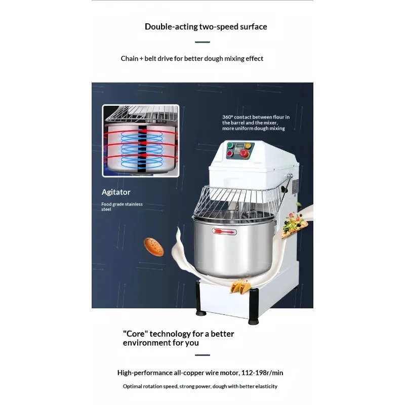 Misturador Espiral Elétrico de - Bread Maker Machine avaliação e preço
